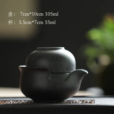 Bộ Trà Nhật Mini Một Người Đơn Giản Tiện Dụng