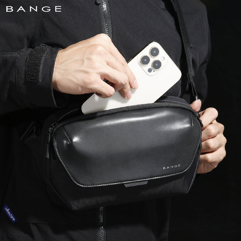 Bange New Custom Men's Shoulder Crossbody Bag High Quality Casual Nylon Waterproof 