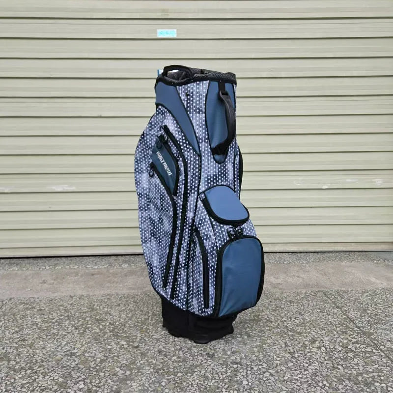 Lightweight 14-Compartment Waterproof Nylon Golf Bag