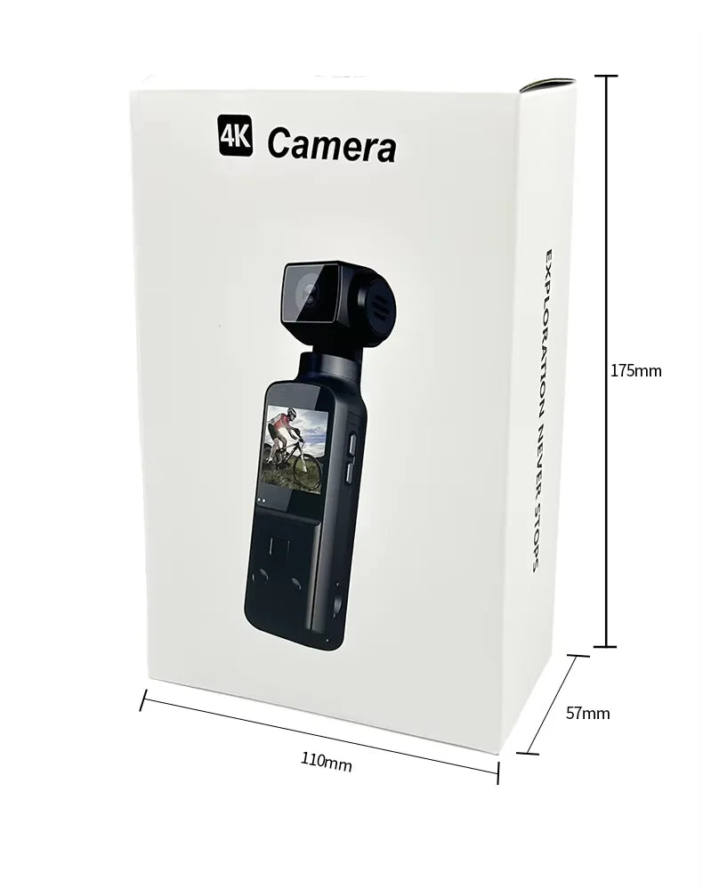 Camera Thể Thao 4K WiFi Gắn Người Ghi Âm Hình Siêu Nét