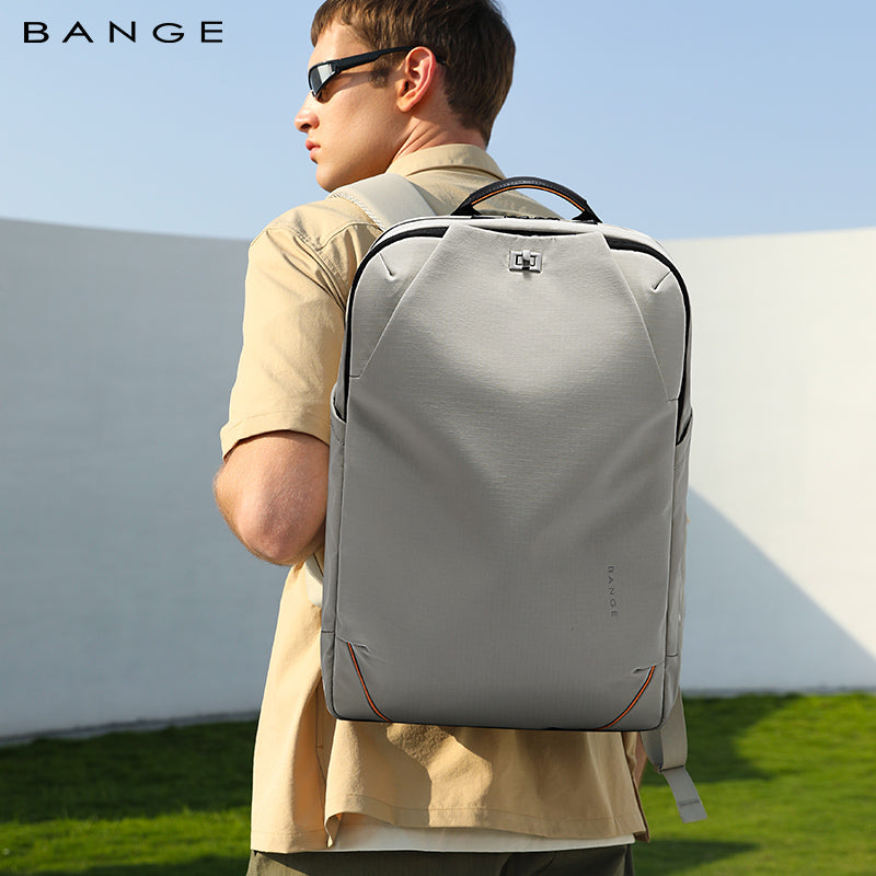 BANGE New Arrival Hot Selling Wholesale Men's Laptop Backpack Casual Style Soft Lightweight Waterproof 