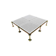 Anti-static, wear-resistant, fire-resistant, all-steel airflow access flooring for multimedia classrooms 