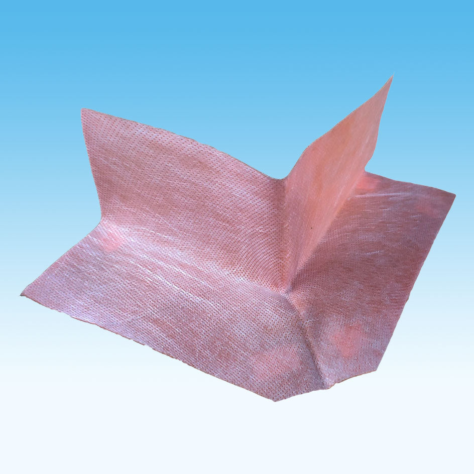 Seamless waterproof membrane in corner form for bathtub, shower, bathroom 