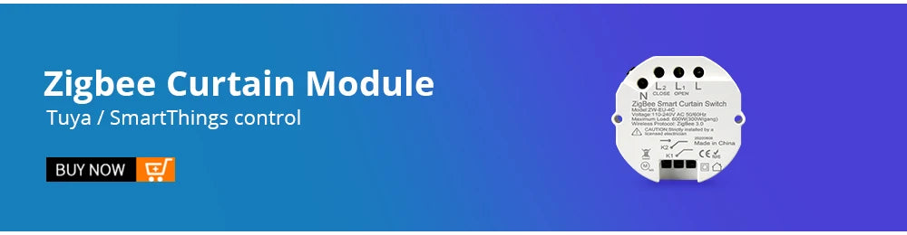 Zemismart WiFi Zigbee Smart Roller Blinds USB Charging