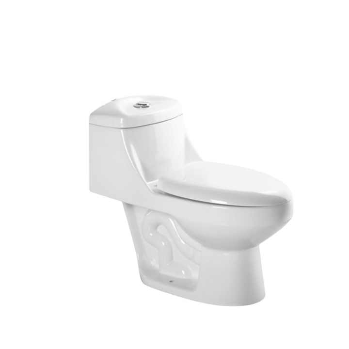 Medyag MJ-P-3003 ceramic siphonic one-piece toilet, 300mm slow-closing S-shaped flush 