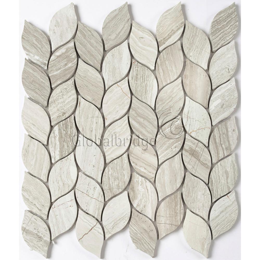 Fashion design marble mosaic tiles 