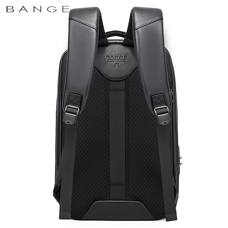 BANGE Balo Laptop Nam Công Sở Du Lịch Da Thật Chống Nước Mới Tùy Chỉnh - Daisan Mart