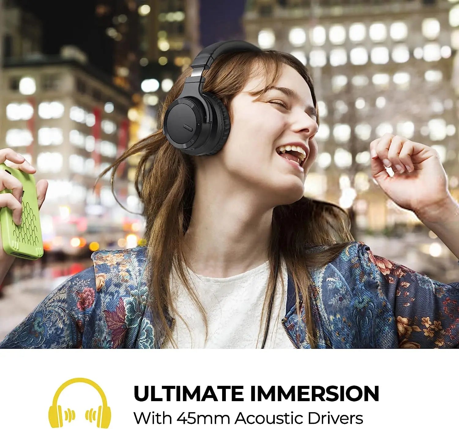 Bluetooth 5.4 Noise Cancelling Headphones, Gaming Standard Sound