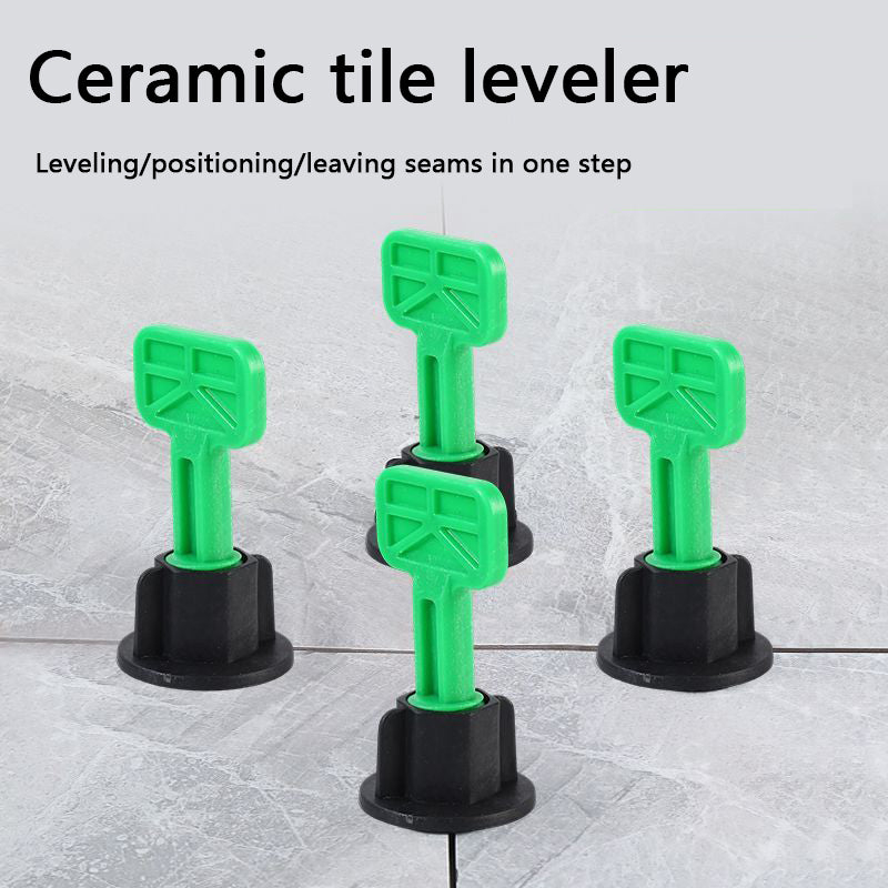 Plastic tile positioning base factory price T-lock tile balancing system for floors and walls 