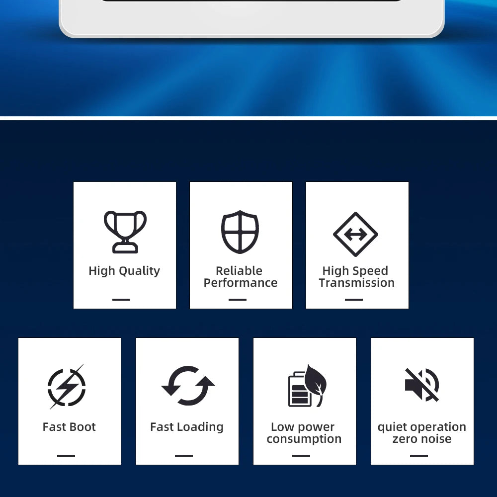 Ổ Cứng SSD 2.5 Tốc Độ Cao 120GB-2TB Cho PC, Laptop