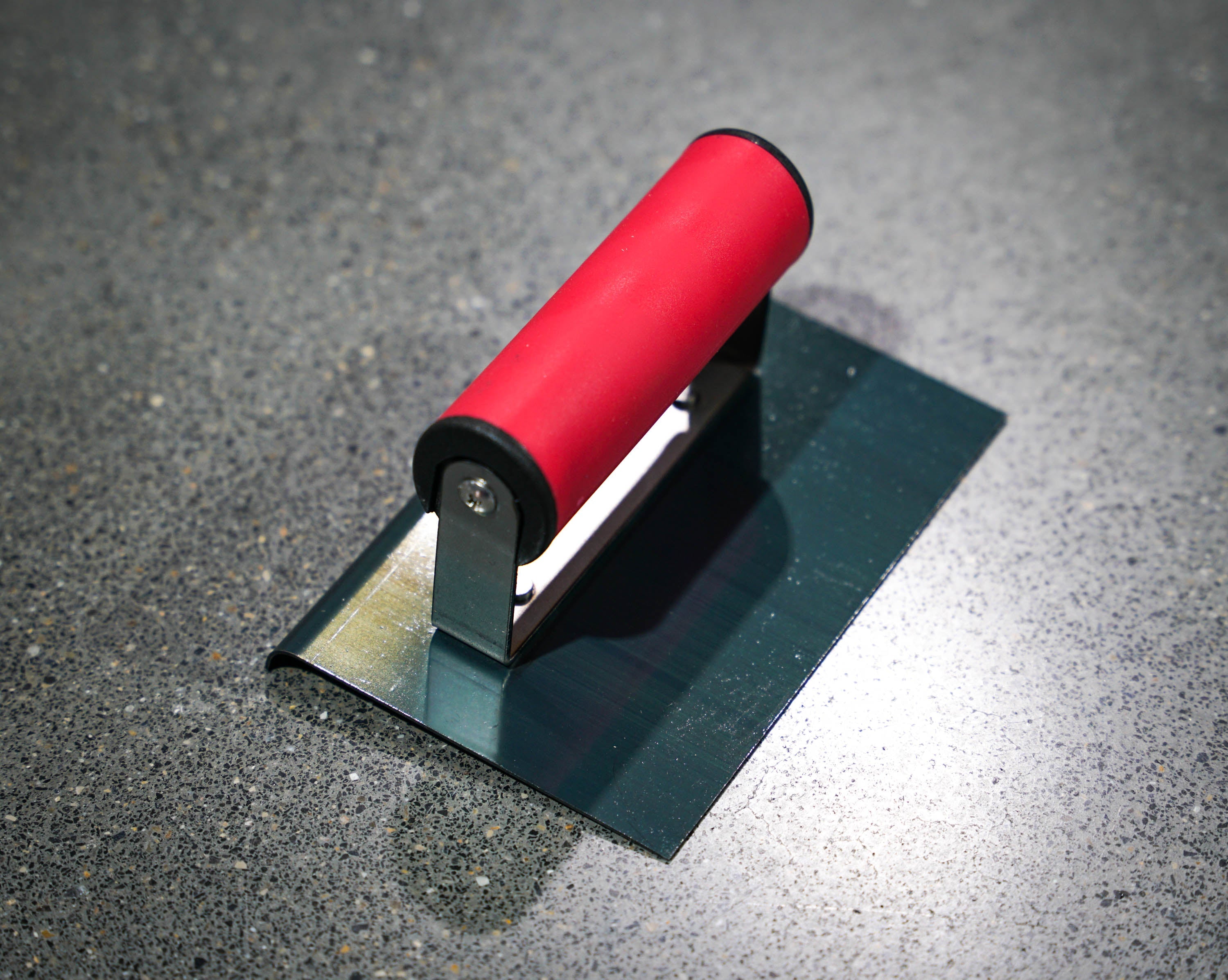 New Trowel Green Steel Cement Rake