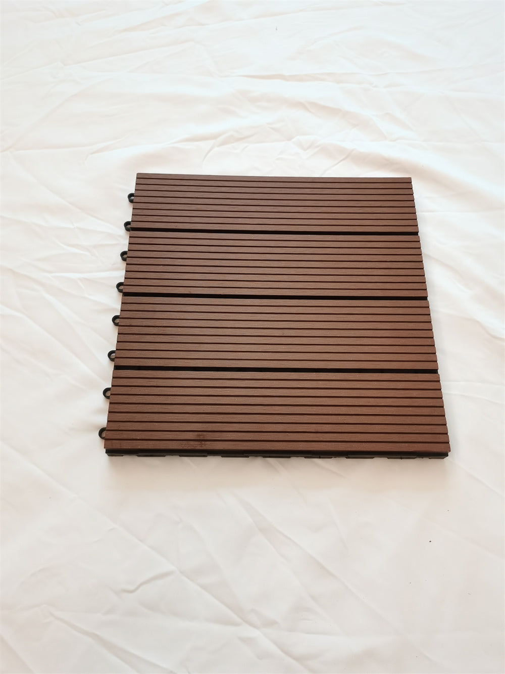 DIY outdoor decking panels made of wood plastic composite material 