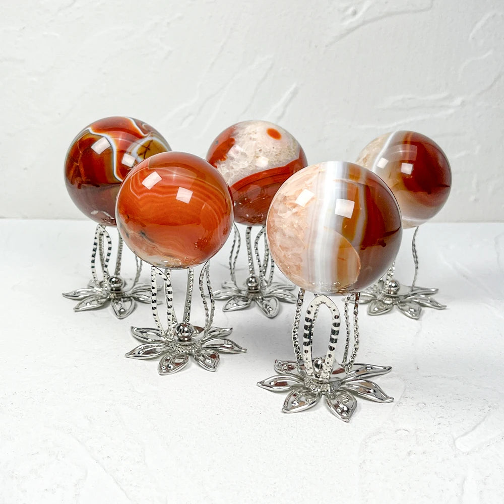 Wholesale Natural Red Onyx Agate Feng Shui Crystal Energy Stone Crystal Craft for Healing and Meditation