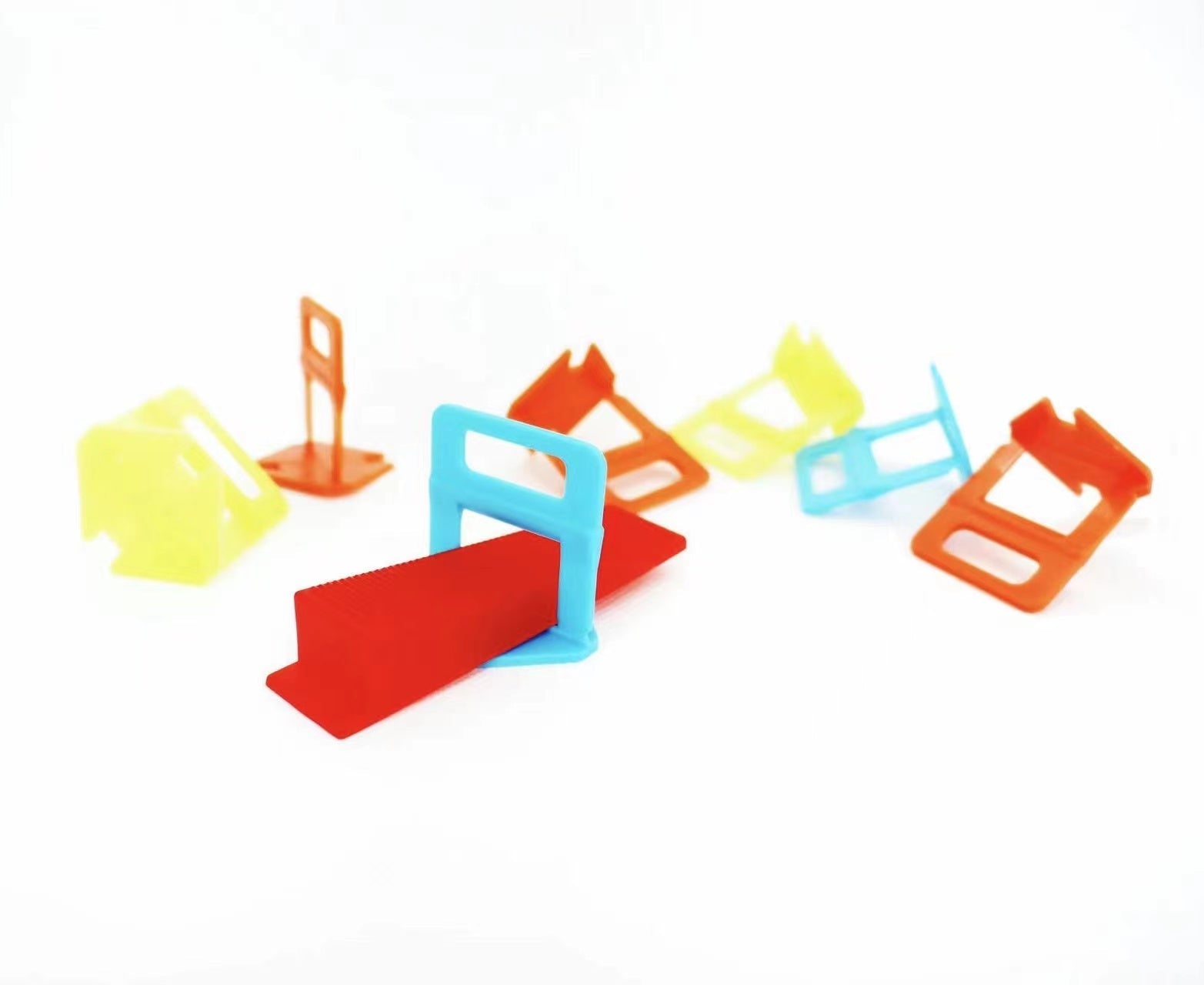 100 Plastic Tile Floor Adjustment Clips 