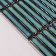 Custom high quality fingerprint mosaic tiles for kitchen wall tiles