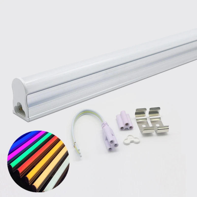 T5 1ft LED Tube Light 4000K Multicolor 220-240V