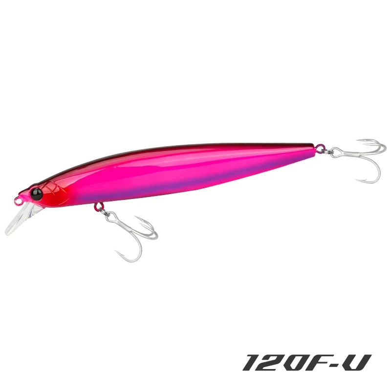 TSURINOYA 120F Ultra-long Casting Floating Minnow Saltwater Fishing Lure STINGER 120mm 19g Range 30-100cm Artificial Hard Baits