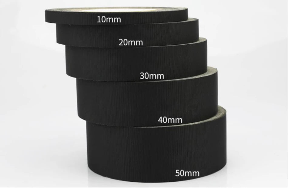 30M Black Acetate Cloth Single-sided Adhesive Tape Wire Bnding High Temperature Resistance Tape For Electric Phone LCD Repair - Daisan Mart