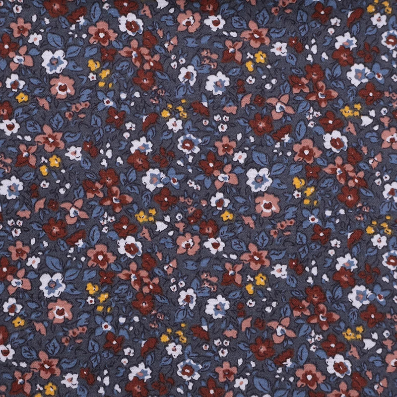 Vải Cotton Họa Tiết Tim Nơ Bướm Cho Quần Áo Nữ & Bé