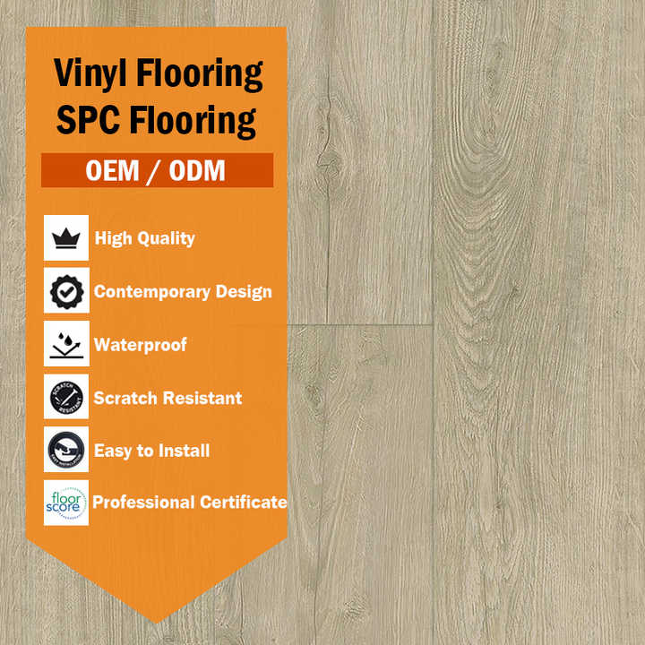 The most beautiful luxury Spc waterproof rigid core vinyl flooring 