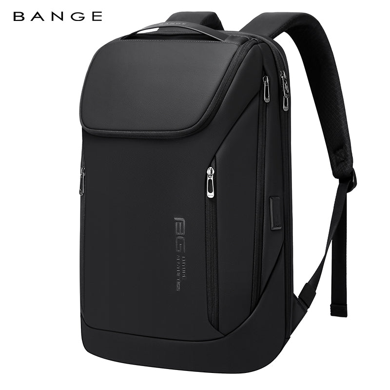 BANGE Bán sỉ nhà máy Công sở USB Tùy chỉnh Học sinh Ba lô Mochila Chống thấm nước Du lịch Nam Ba lô Laptop