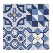 Moroccan style decorative vinyl wall tiles easy to DIY peel and stick for home decor 