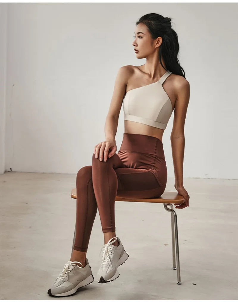 Cloud Hide Sexy Backless Women's Sports Bra for Gym Yoga