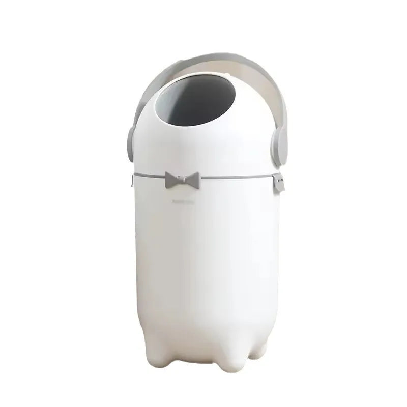 Pet-Resistant Diaper Pail - Large Capacity