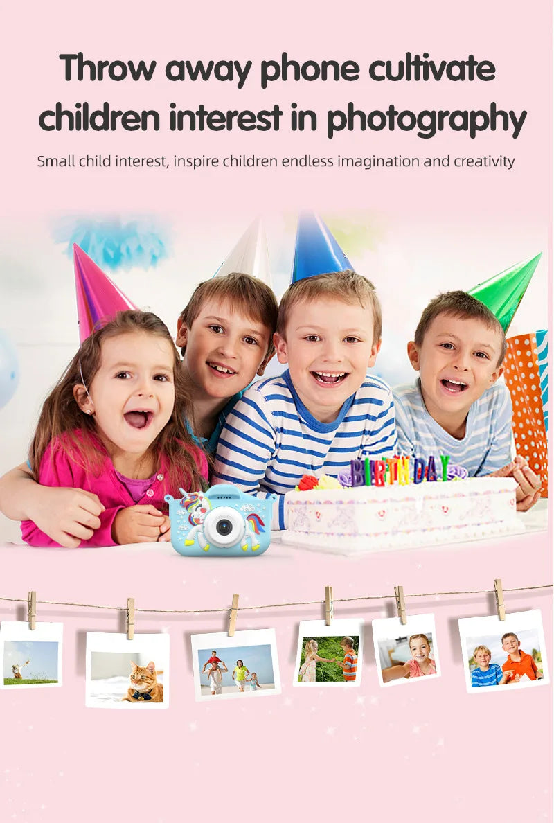 X5S HD Toy Camera for Kids - Creative Shooting &amp; Recording