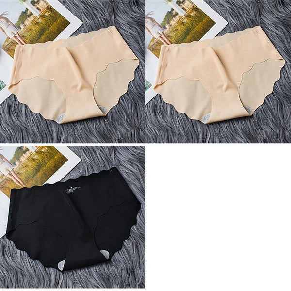 3-Piece Women's Underwear, Cool, Stretchy, Seamless