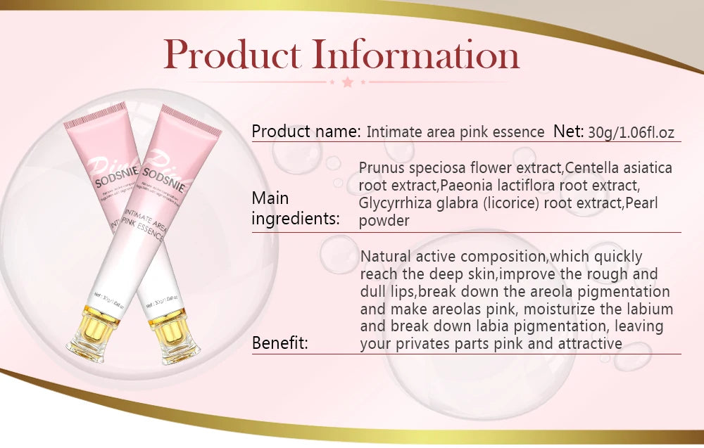 Whitening Cream for Sensitive Skin, Natural Brightening