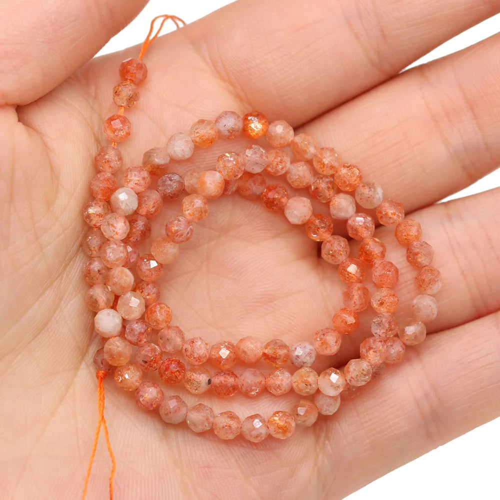 Natural 4mm Rose Quartz Beads Bracelet