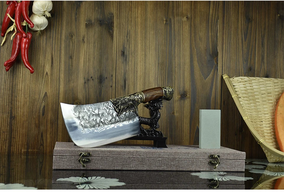 Dao Đầu Bếp Mini Sắc Bén Thủ Công Cắt Đa Năng