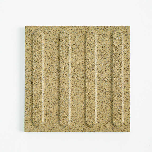 12mm thick matte anti-slip tactile indicator tiles modern design for outdoor sidewalk or walkway flooring 