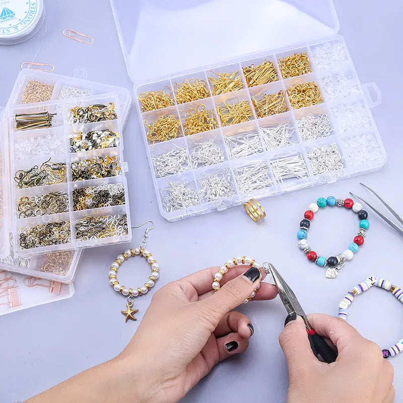Jewelry Making Kit: Hooks, Bracelets, Beads &amp; Accessories