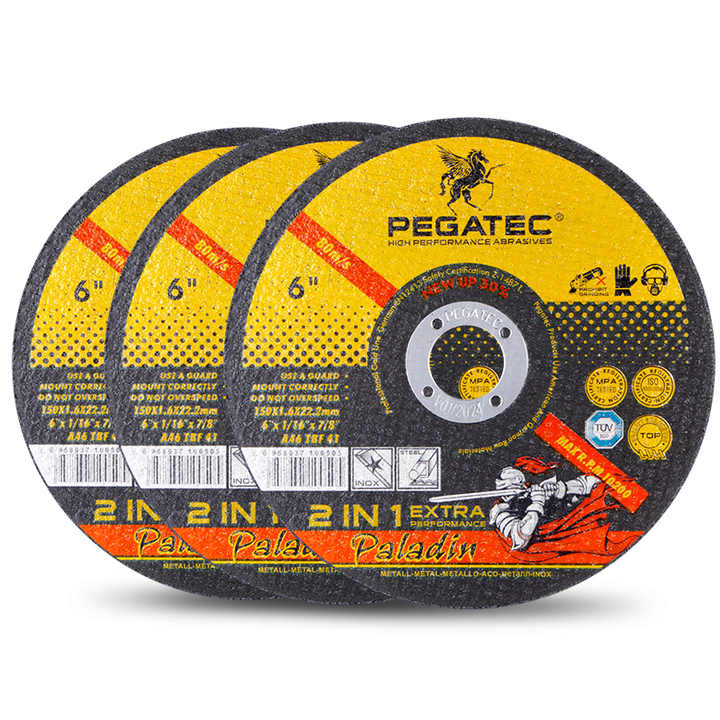 6" Abrasive Steel Cutting Disc 150x1.6x22mm 