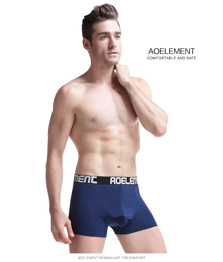Quần Lót Nam Modal Thoáng Mát Tách Vùng L-5XL