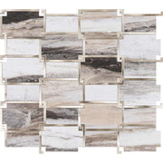 Factory Made Self Adhesive Wall Tiles Gold Mosaic Brown Mosaic Peel and Stick 
