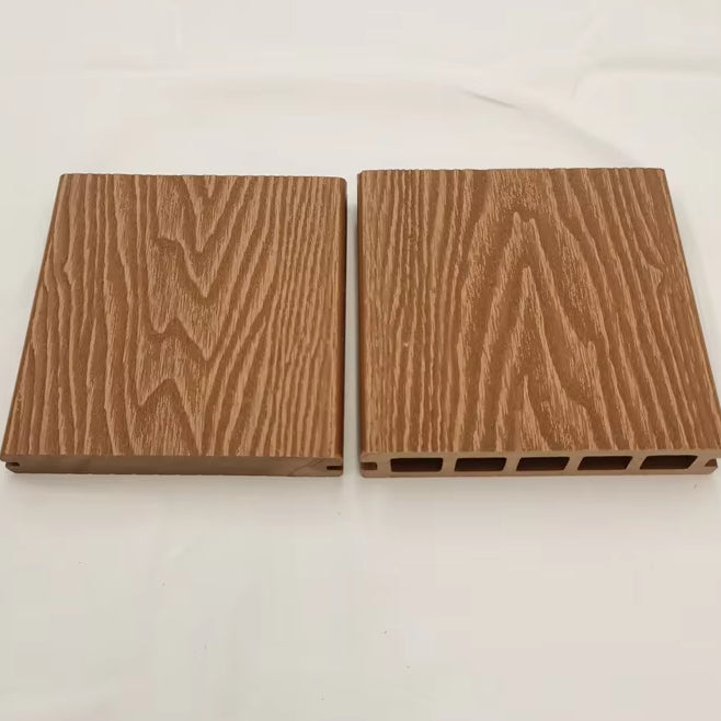 Modern anti-slip, UV-resistant outdoor composite wood flooring 