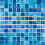 Good quality swimming pool glass mosaic tiles 