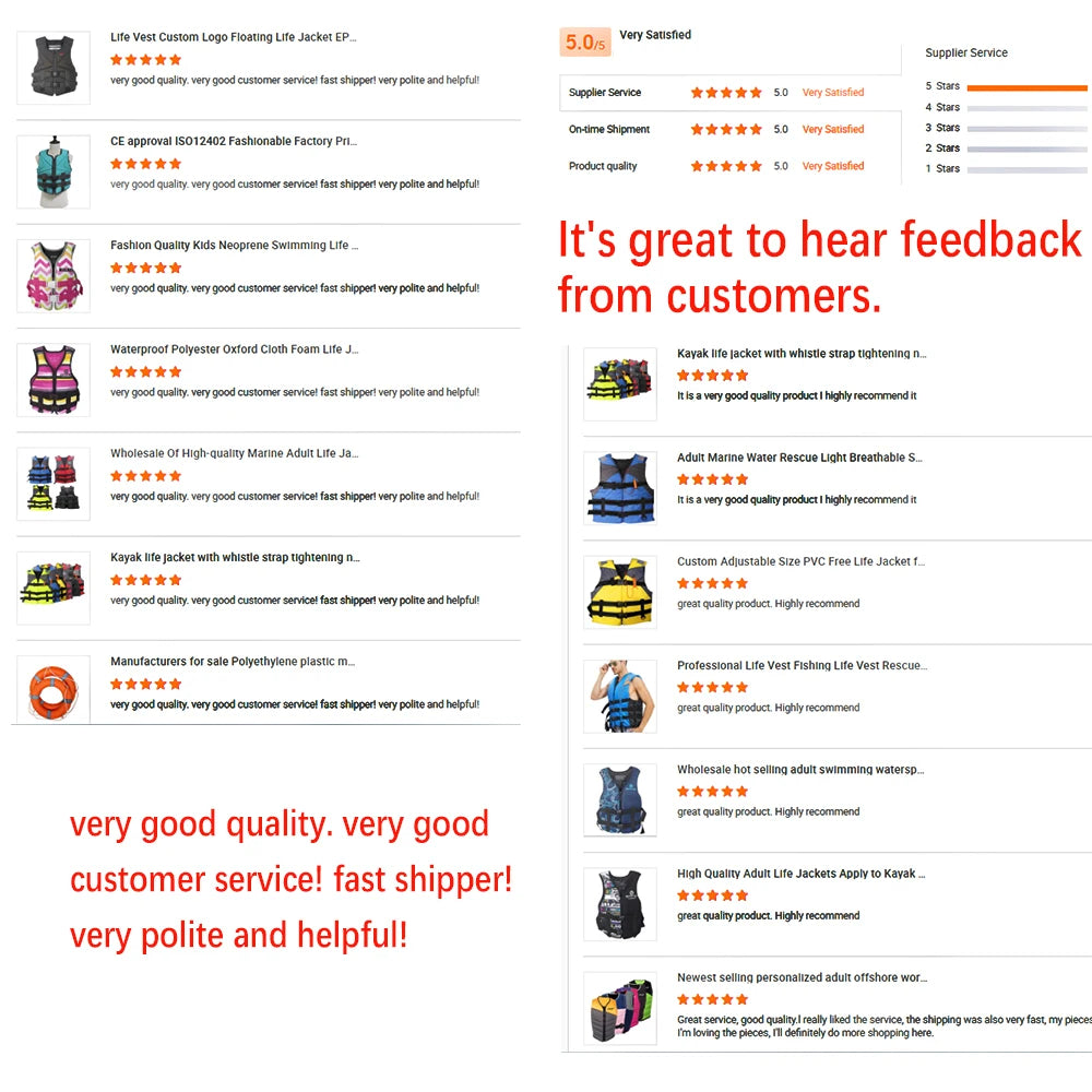 Áo Phao Neoprene Đa Năng Người Lớn Trẻ Em An Toàn Nước