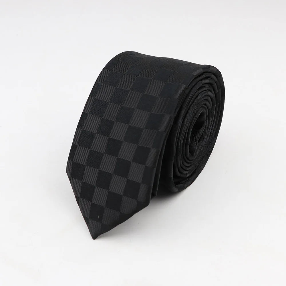 Cà Vạt Nam Công Sở Họa Tiết Thanh Lịch 6cm