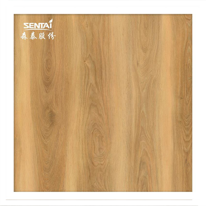 Eco-friendly 5mm SPC Flooring, Modern Wood Design, PVC Vinyl for Living Room, Soundproof for Hotel 