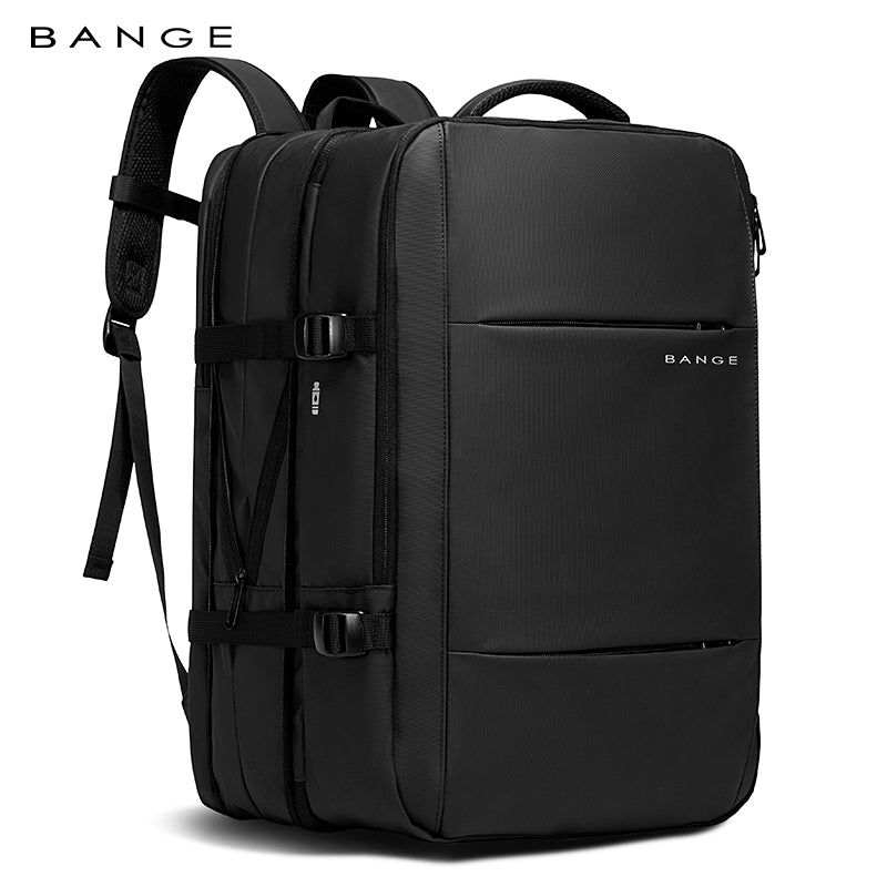 BANGE Ba lô đựng laptop nam, chống thấm nước, cổng USB, có thể mở rộng, dùng đi học, du lịch, bán sỉ, bán chạy tại nhà máy, tùy chỉnh.