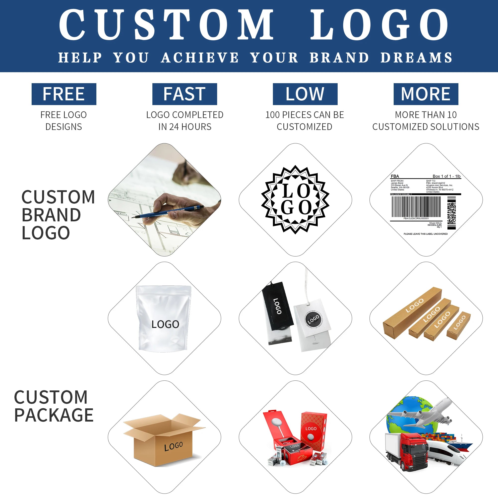 Professional Unisex CNC Golf Clubs - Custom Logo