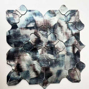 Sinitic luxury flower mosaic art wall tiles 2025 for kitchen, villa, living room, bathroom, wall decoration 