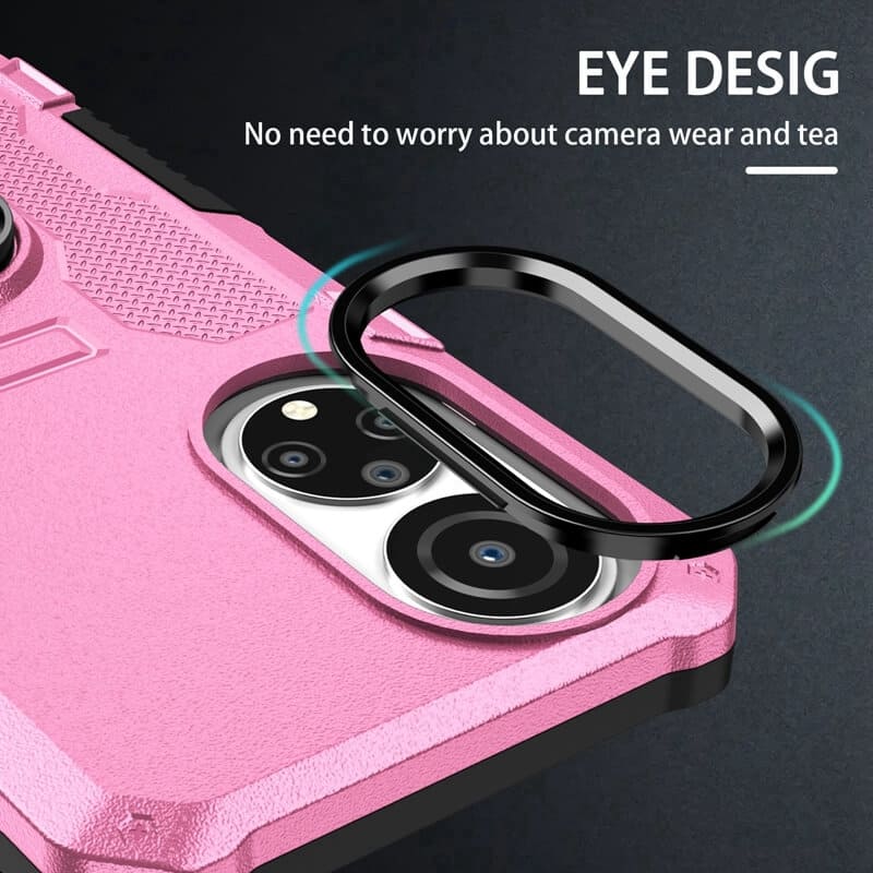 Hot 9 Play shockproof phone case, wireless charging, magnetic armor holder 