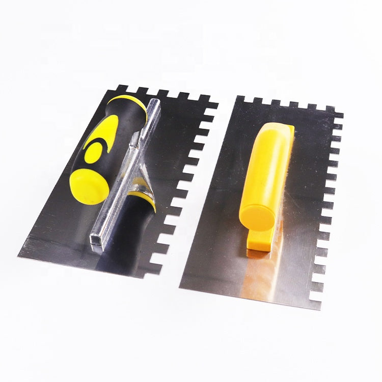 Plastering tools, brick trowel with plastic handle