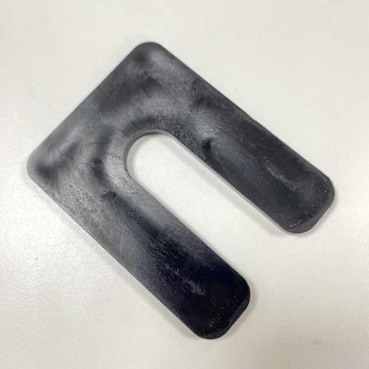 1/4'' horseshoe plastic spacer textured U shaped tile spacer window packing horseshoe shaped spacer 