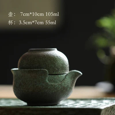 Bộ Trà Nhật Mini Một Người Đơn Giản Tiện Dụng